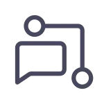 Chat Intelligence SVG Icon